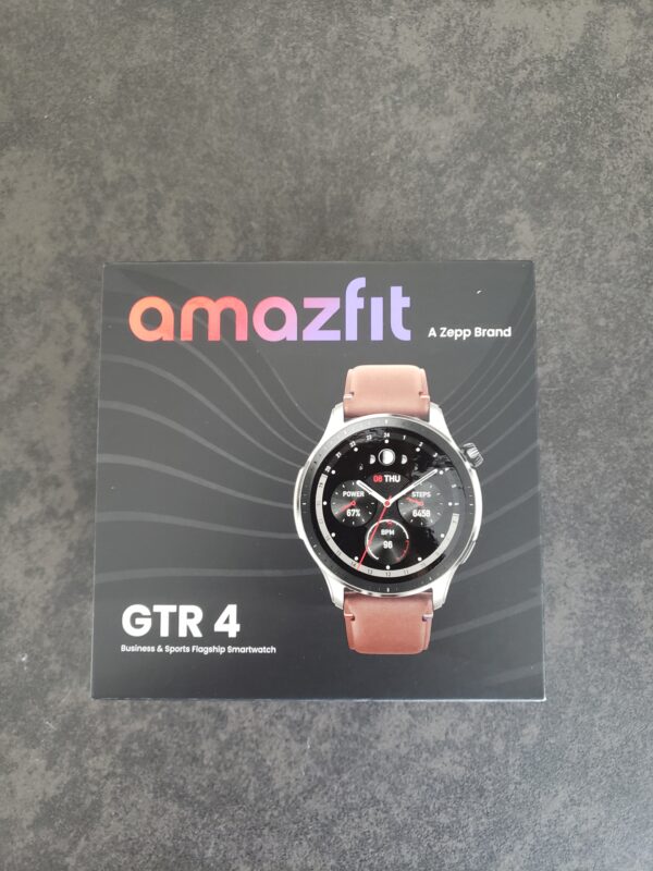 Amazfit GTR4の外箱